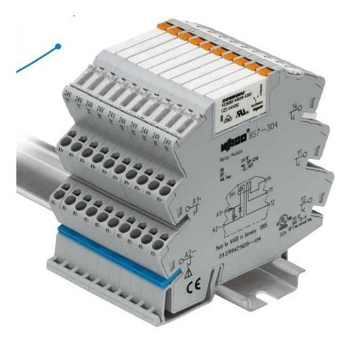 5x Rele Interface Slim Wago 857-304 / 24vdc