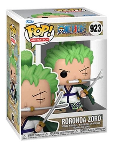 Zoro Roronoa Funko Pop 923 / One Piece / Original Nuevo