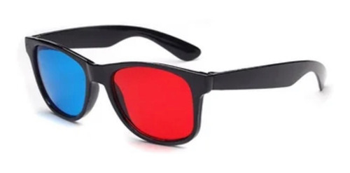 Moda Lentes Peliculas En 3d Color Azul Y Rojo  Unisex