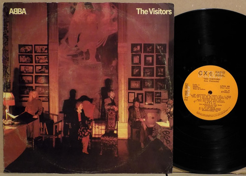 Abba The Visitors 1981 Vinilo Lp Uruguay + Sobre Interno