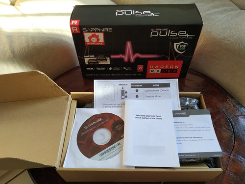 Rx 580 8gb Ddr5 Sapphire Pulse Oc (Usado)