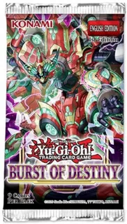 Sobre-yugi-oh! Explosión Del Destino/burst Of Destiny Boster