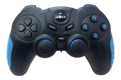 Controle joystick sem fio Inova CON-7190 preto e azul