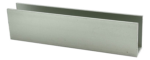 Crl Saten Anodizado 1 2  Aluminio  U Channel  12 Ft Long