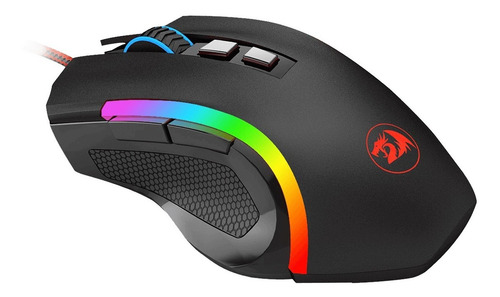 Mouse gamer de juego Redragon Griffin M607 negro