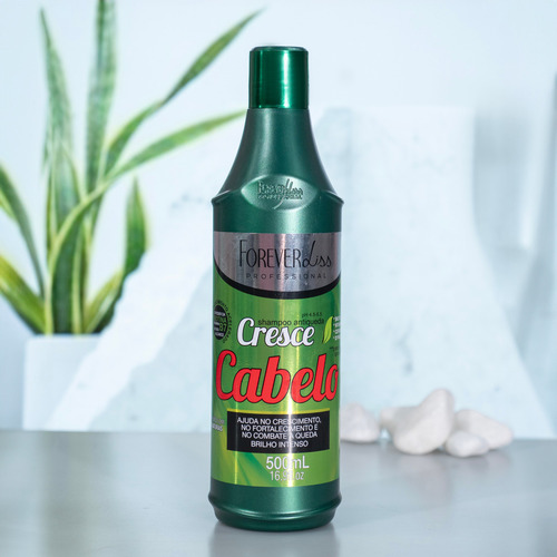 Kit Shampoo E Leave-in Cresce Cabelo Forever Liss