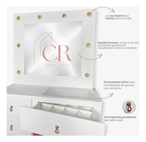 Camarim 6 Gavetas Completa Organize Com Estilo Promoção