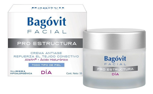 Bagovit Pro Estructura Crema Facial Día Antiarrugas X 55 Gr