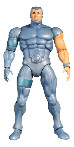 Silverhawks Ultimates Steelwill Acerino - Super7 Robot Negro