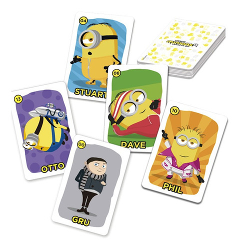 Mini Box Minions 4 Jogos Em 1 Copag 32313