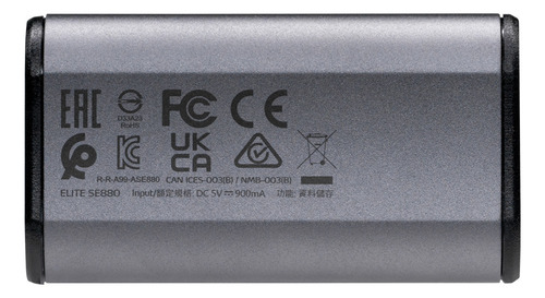 Ssd Externo Adata Se880 4tb Usb 3.2 Tipo C Gris Aeli Gris