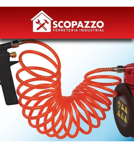 Equipo De Pintar Compresor Omaha Pistola Hvlp + 2 Boquillas