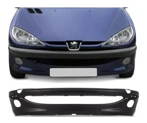 Paragolpe Peugeot 206 99 2000 2001 2002 2003 2004 C/ Agujero