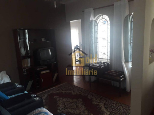 Casa Com 3 Dormitórios À Venda, 190 M² Por R$ 530.000,00 - Parque Industrial Lagoinha - Ribeirão Preto/sp - Ca1084