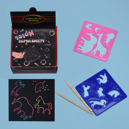 Clm Set De Arte En Papel Scch Para Un Kit De 100 Piezas
