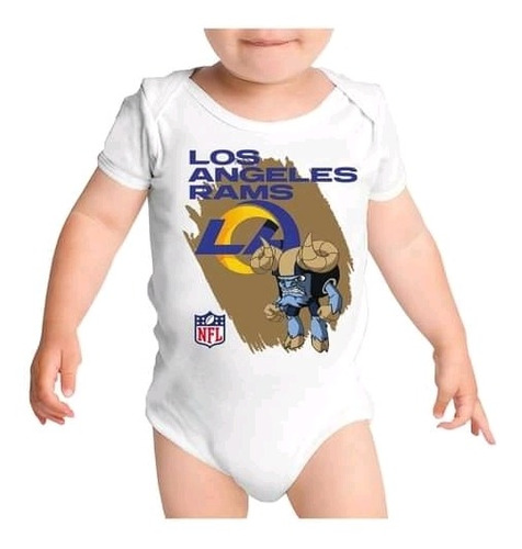 Los Ángeles Rams Pañalero Personalizado Nfl Bebé Niños