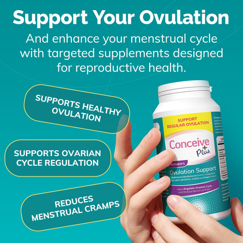 Conceive Plus Fertilidad Y Ovulación 180 Cápsulas