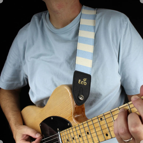 Correia Basso Baixo Guitarra Violão Eco Light 0ferta Cor 13