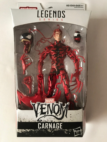 Carnage Y Venom Mcfarlane & Bagley Style Marvel Legends 2fig (Usado)