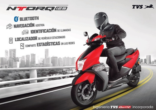 Imagen 6 de 6 de Tvs N-torq 125 185motos Olavarría