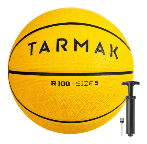 Bola De Basquete Infantil Núm 5 Com Bomba Inflar 