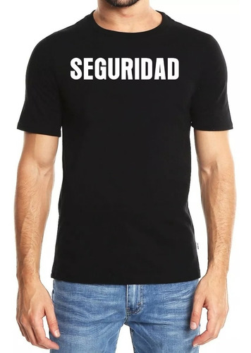 Playera Seguridad Eventos Fiesta Staff Multitud Show Oferta!