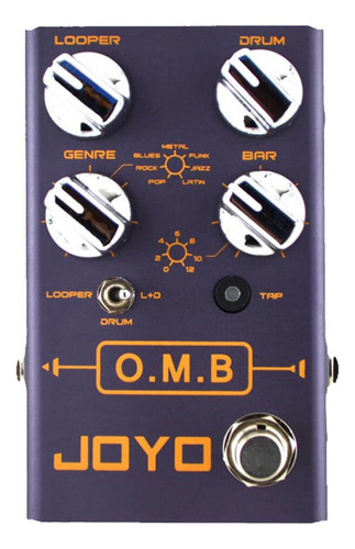 Pedal Joyo O.m.b Drum E Looper R06 Para Guitarra