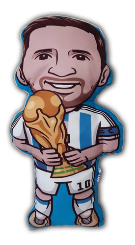 Cojin Messi Chiquito 50 Cm - Goat Copa