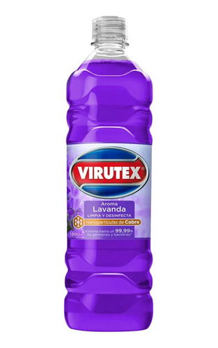 Limpiador Desinfectante  Virutex Lavanda 1800 Cc