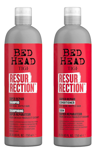 Tigi Bed Head Shampoo Y Acondicionador Restaurador 750ml Or