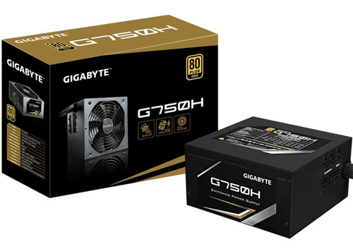 Fuente Pc Gigabyte 750w 80+ Gold Gamer Modular Tranza