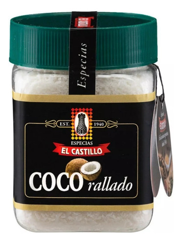 Coco Rallado El Castillo Bote - 80 Gr