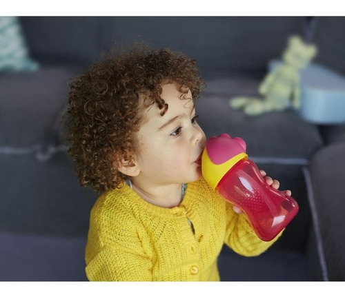 Vaso Entrenador Avent Con Popote 12m+ 300ml Plastico Antigot