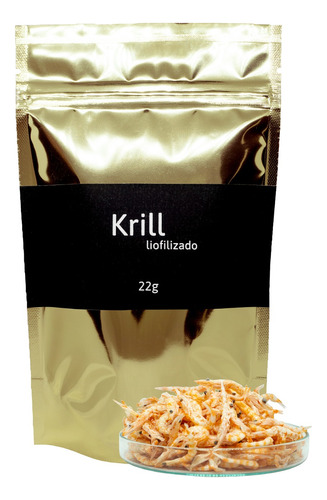 Krill Liofilizado 22g Alimento Para Peces