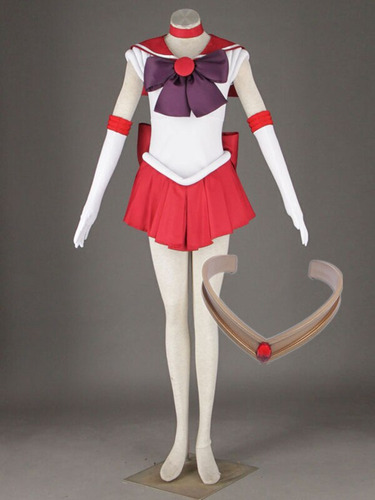 Disfraz De Sailor Rei Hino Sailor Mars De Anime