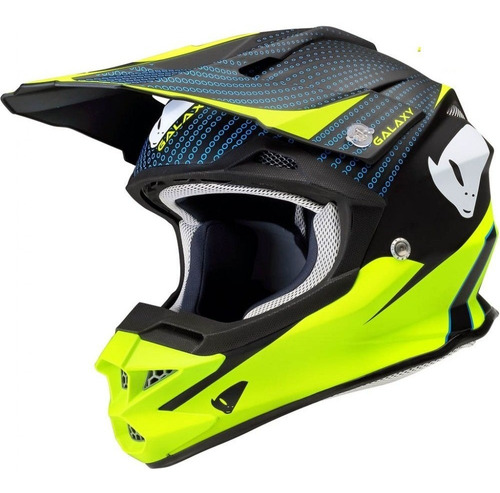 Casco Moto Cross Ufo Galaxy Interceptor 2 Limit Solomototeam