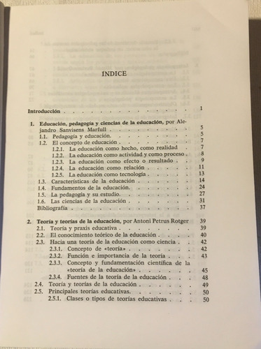 Libro Introduccion A La Pedagogia A. Sanvisens Barcanova