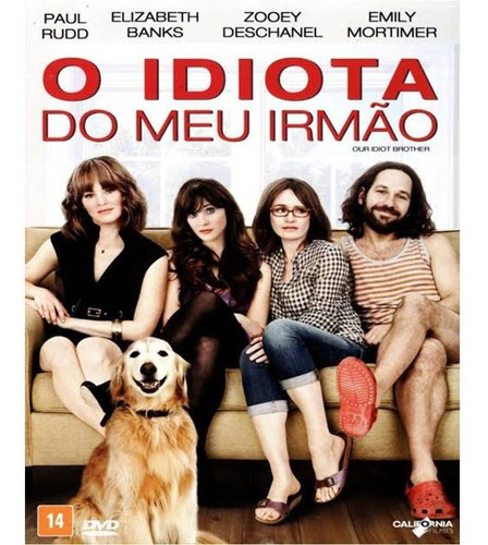 Dvd O Idiota Do Meu Irmão Original Lacrado