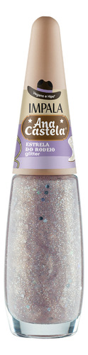 Esmalte Glitter Impala Ana Castela Estrela Do Rodeio 7,5ml