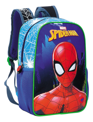 Bolso Morral Mediano Para Niños Spiderman - Marvel Original