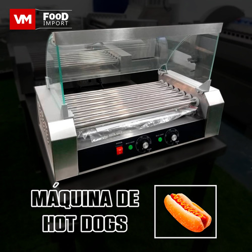 Máquina De Hot Dogs / Máquina De Perros Calientes