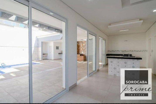 Imagem 4 de 30 de Sobrado Com 3 Dormitórios, 319 M² - Venda Por R$ 1.700.000 Ou Aluguel Por R$ 9.800/mês - Condomínio Chácara Ondina - Sorocaba/sp - So0248
