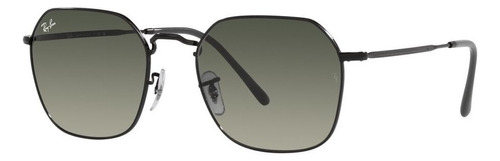 Lente Solar Ray-ban Jim 0rb3694 Degradado Color Negro Lente Gris Varilla Negro Armazón Negro