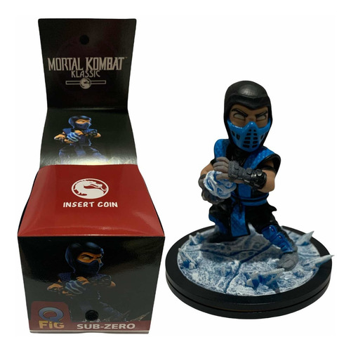 Sub-zero Wins Fatality Games Diorama Q-fig Qmx Mortal Kombat