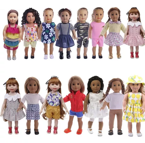 Roupa para American Girl e Our Generation - Cantinho da Boneca Acessórios e  Utensílios para Bonecas