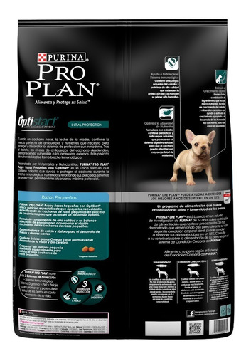 Imagen 2 de 5 de Alimento Para Perro Proplan Cachorro Raza Pequeña 7.5kg