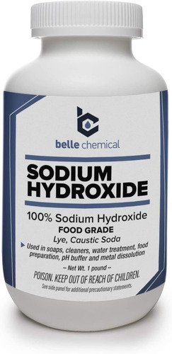 Sodium Hydroxide - Pure - Food Grade (caustic Soda, Lye) (1