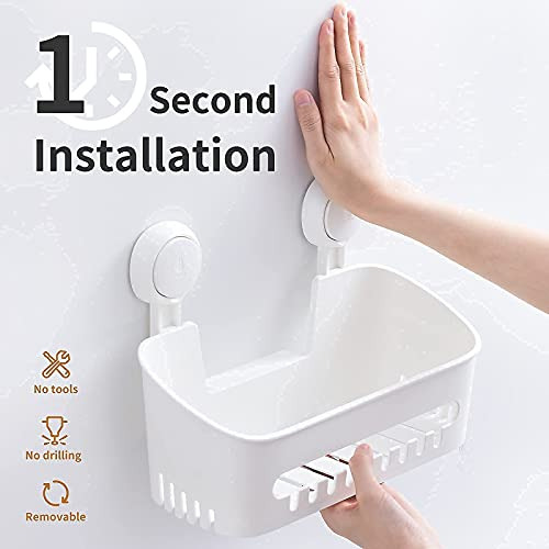 Shower Caddy & Soap Holder & Toothbrush Holder Soap Dish Suc