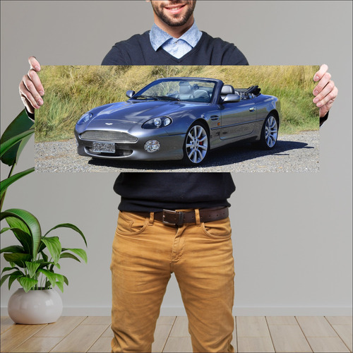 Cuadro 30x80cm Auto 1999 Aston Martin Db7 Vantag 204