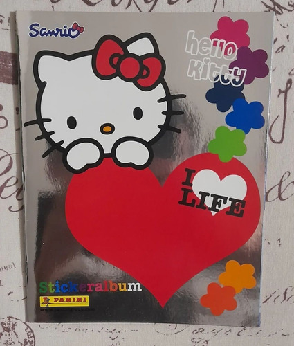 .- Album Hello Kitty I Life Panini Completo Pegado